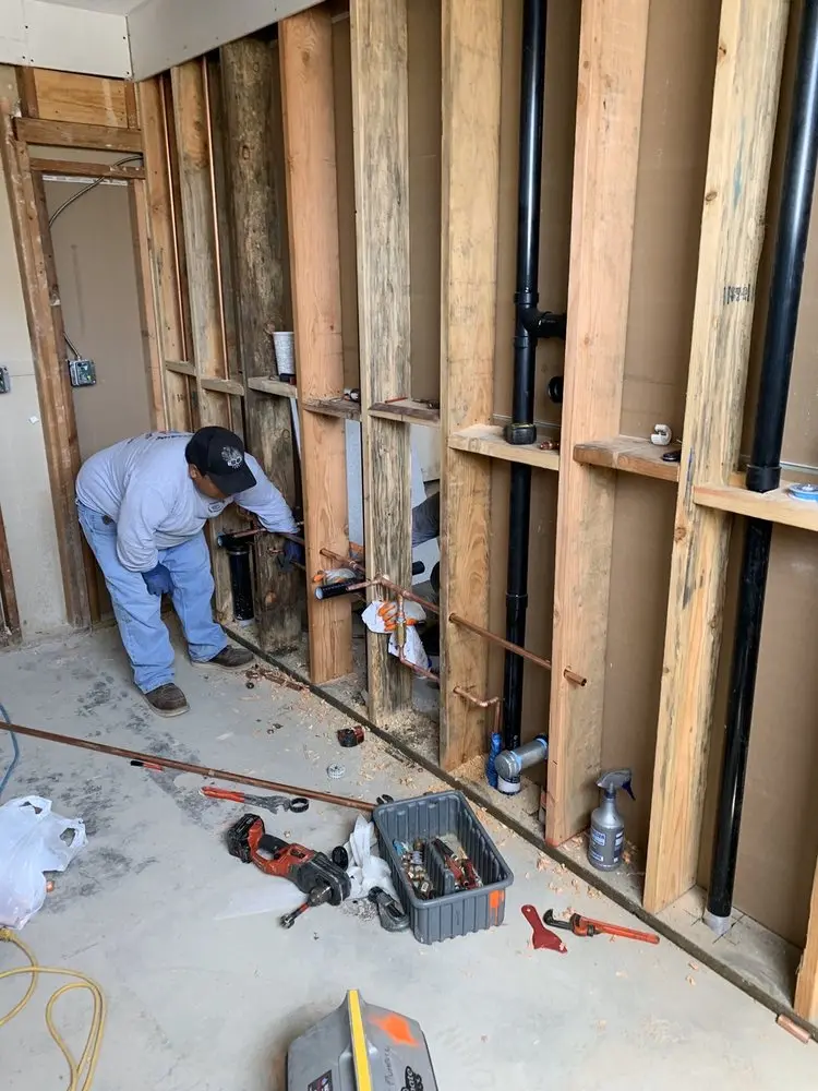 Commercial rough-in plumbing for Gas Line Repair in New Paltz